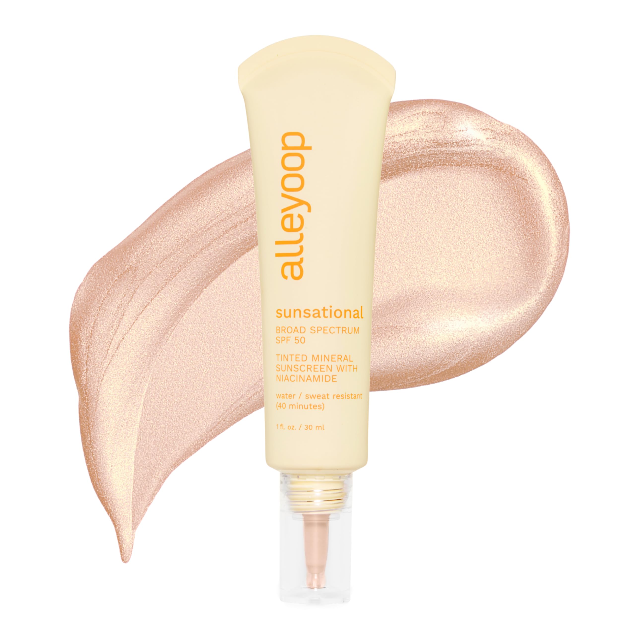Amazon.com: Alleyoop Sunsational Tinted Moisturizer SPF 50 for